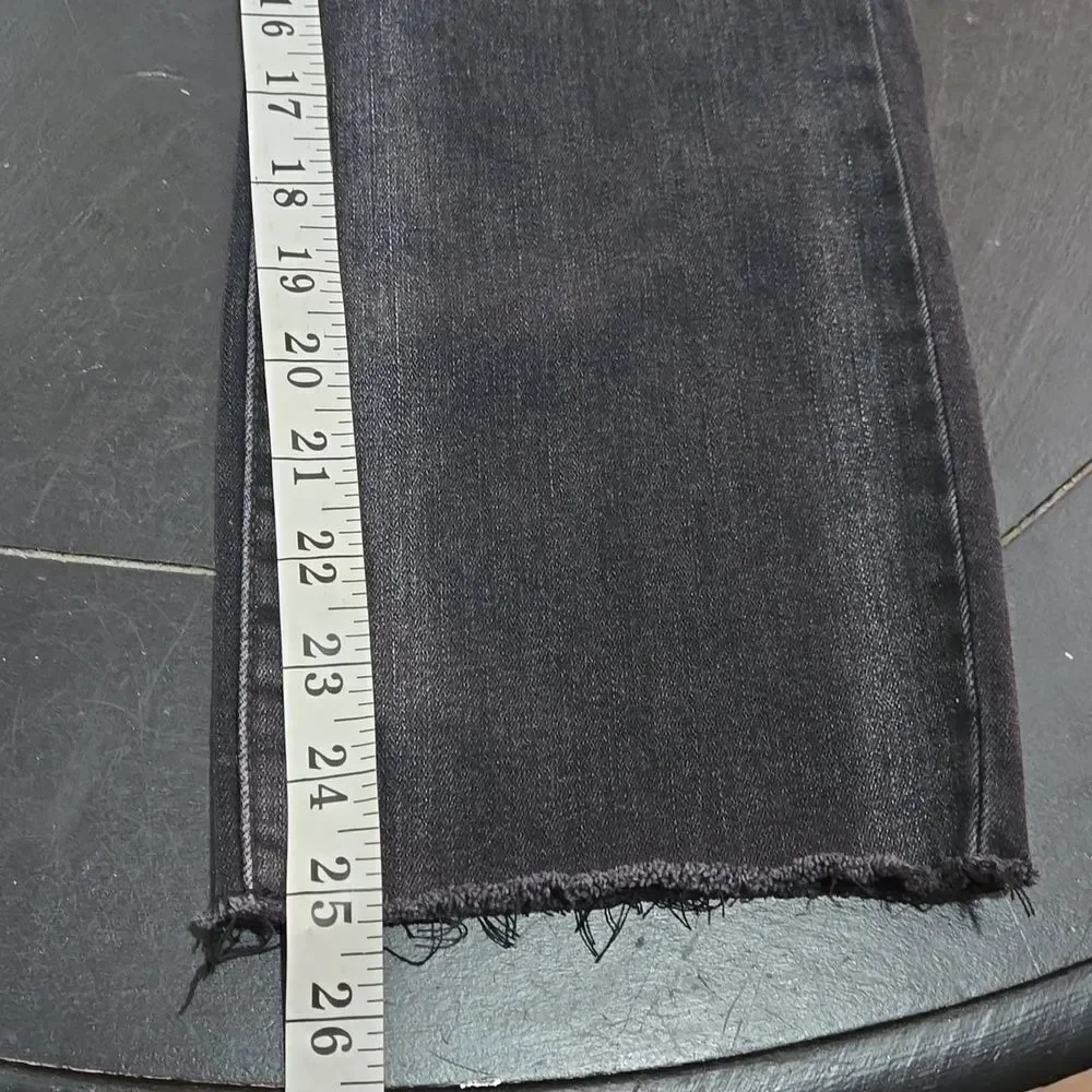 🖤5/$20🖤 SIGNATURE..LEVI STRAUSS.. High-rise, ankle, slim black jeans..